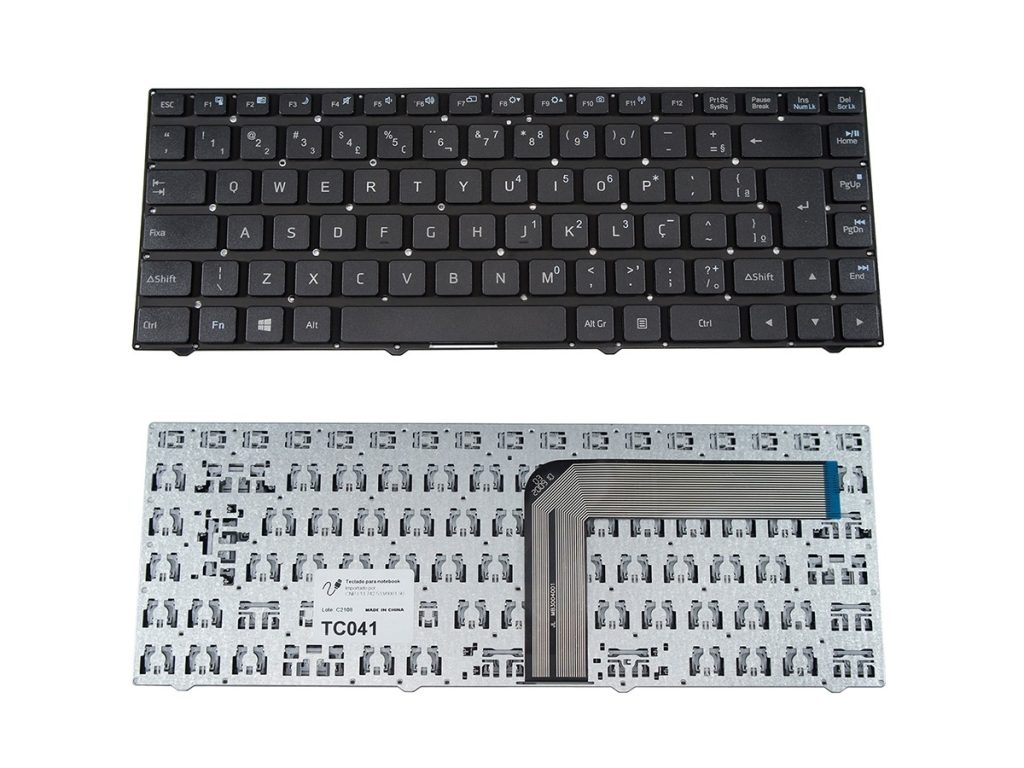 troca de teclado na kairostech